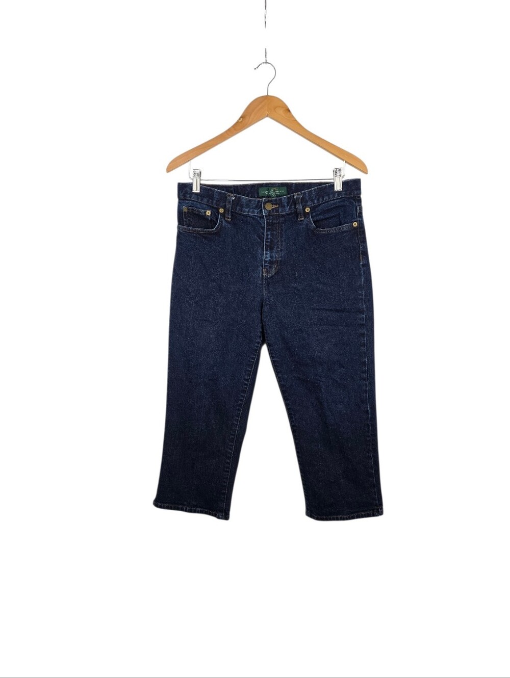 Lauren Jeans Co. Ralph  Women's Size 10 Denim Bermuda Shorts Pedal Pushers Capri